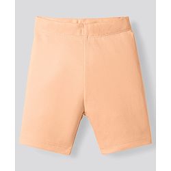 Bonfino 100% Cotton Knit Solid Color Cycling Shorts Pack of 5 - Multicolor
