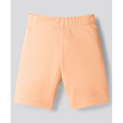 Bonfino 100% Cotton Knit Solid Color Cycling Shorts Pack of 5 - Multicolor