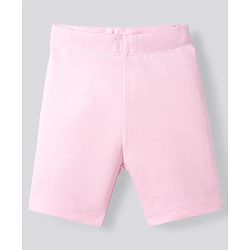 Bonfino 100% Cotton Knit Solid Color Cycling Shorts Pack of 5 - Multicolor