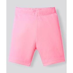 Bonfino 100% Cotton Knit Solid Color Cycling Shorts Pack of 5 - Multicolor