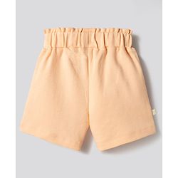 Bonfino 100% Cotton Knit Solid Colour Shorts Pack of 3 -White Peach & Dark Pink