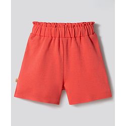 Bonfino 100% Cotton Knit Solid Colour Shorts Pack of 3 -White Peach & Dark Pink