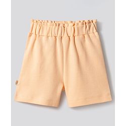 Bonfino 100% Cotton Knit Solid Colour Shorts Pack of 3 -White Peach & Dark Pink