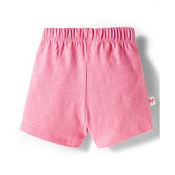 Bonfino Cotton Knit Solid Colour Shorts Pack Of 3 - Pink White & Fuchsia