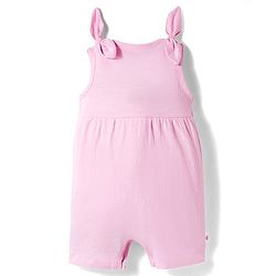 Bonfino 100% Cotton Knit Sleeveless Text Printed Rompers Pack of 3- Multicolour