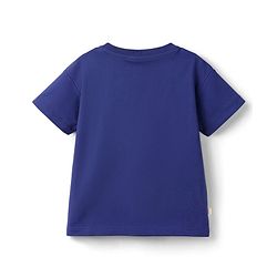 Bonfino 100% Cotton Knit Drop Shoulder Half Sleeves Oversized T-Shirt & Cargo Shorts Set with Text Print - Multicolor