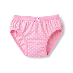 Bonfino Cotton Elastane Knit Star Heart Printed Panties Pack of 5 - Multicolor