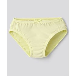 Bonfino Cotton Elastane Knit Solid Panties Pack of 5 - Multicolor