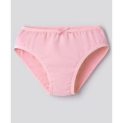 Bonfino Cotton Elastane Knit Solid Panties Pack of 5 - Multicolor