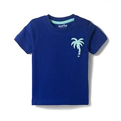 Bonfino Cotton Knit T-Shirts Half Sleeve With Beach Theme Print Pack Of 5 Multi color 9-12 Months