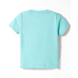 Bonfino Cotton Knit T-Shirts Half Sleeve With Beach Theme Print Pack Of 5 Multi color 9-12 Months