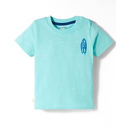 Bonfino Cotton Knit T-Shirts Half Sleeve With Beach Theme Print Pack Of 5 Multi color 9-12 Months