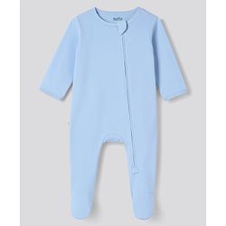 Bonfino 100% Cotton Knit Full Sleeves Footed Sleepsuits With Animal Print Pack of 5 - Multicolor