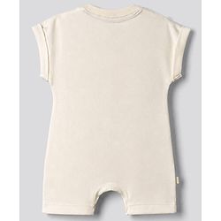 Bonfino 100% Cotton Knit Sleeveless Striped & Animal Printed Rompers Pack Of 5 - Light Blue Yellow & White