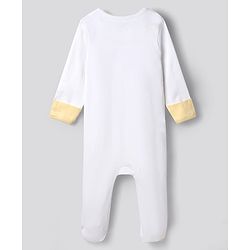 Bonfino 100% Cotton Knit Full Sleeves Solid Sleepsuits Pack Of 5 & Caps Pack Of 3 - Multicolor