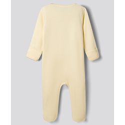 Bonfino 100% Cotton Knit Full Sleeves Star & Text Printed Sleepsuits With Patch Pack Of 5 - Multicolor