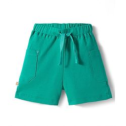 Bonfino 100% Cotton Knit Above Knee Length Solid & Striped Shorts Pack of 3 - Multicolour