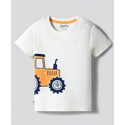 Bonfino 100% Cotton Knit Vehicles Printed Co-Ords T-shirt & Shorts Set Pack of 2 - Multicolour