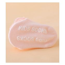 Bonfino Headband & Socks Combo Set With Bow Applique - Pink