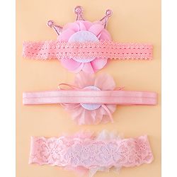 Bonfino Headbands Free Size - Pink