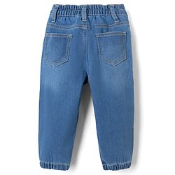Bonfino Marvel 100% Cotton Denim Full Length Jeans with Spider Man Graphic - Blue