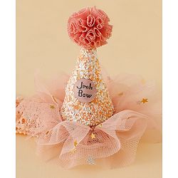 Bonfino Free Size Birthday Headbands - Light Pink