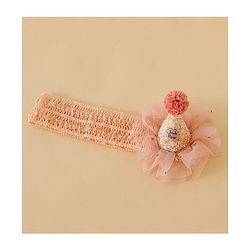 Bonfino Free Size Birthday Headbands - Light Pink