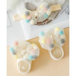Bonfino Hair Accessories Combo Sets - Yellow
