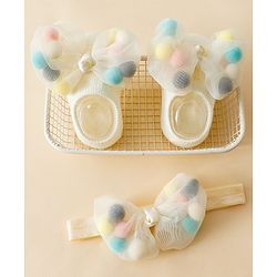 Bonfino Hair Accessories Combo Sets - Yellow