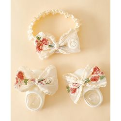 Bonfino Hair Accessories Combo Sets - Beige