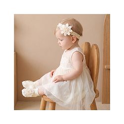 Bonfino Hair Accessories Combo Sets - Off White