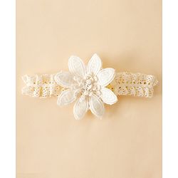Bonfino Hair Accessories Combo Sets - Off White