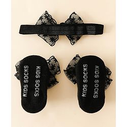 Bonfino Hair Accessories Combo Sets - Black