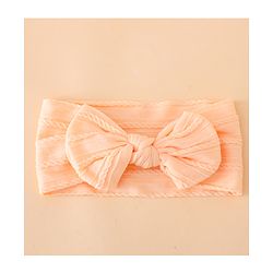 Bonfino Free Size Baby Headbands With Floral Print Bow Applique Pack of 5 - Multicolor