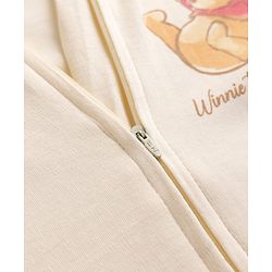 Bonfino Disney 100% Cotton Interlock Knit Full Sleeves Sleep Suits with Winnie the Pooh Print Pack of 2 - Off White