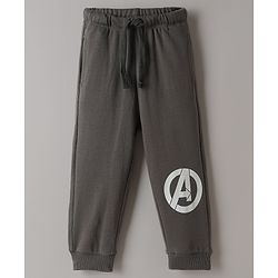 Bonfino Marvel Single Jersey Knit Full Sleeves Co-Ords T-Shirt & Pyjama Night Suit with Avengers Graphics Pack of 2 - White & Sky Blue