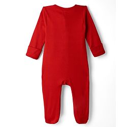 Bonfino Marvel 100% Cotton Interlock Knit Full Sleeves Sleep Suits with Spider Man Graphic Print Pack of 2 - Light Grey & Red
