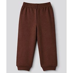 Bonfino 100% Cotton Knit Full Sleeves Co-Ords T-Shirt & Pyjama Night Suit with Bear Print Pack of 3 - White & Brown