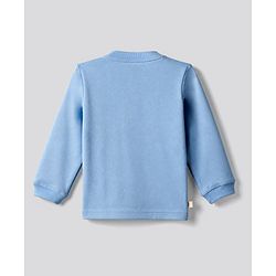 Bonfino Boys 100% Cotton Knit Full Sleeve T-shirt & Jogger Night Suit with Bear Print in Blue White Pack of 3