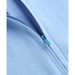 Bonfino 100% Cotton Knit Full Sleeves Striped Sleep Suits with Teddy Bear Print Pack of 3 - Light Blue White