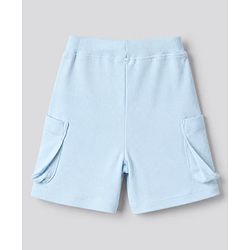 Bonfino 100 % Cotton Knit Striped Shorts Pack of 3 in Blue