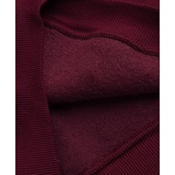 Bonfino Cotton Mixes Fleece Knit Full Sleeves Sweatshirt and Leggings with Cherries Print - Brown