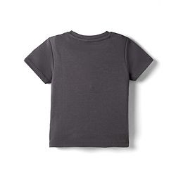 Bonfino Marvel Cotton T-Shirts with Half Sleeves and Avengers Print in Blue , White & Grey Pack of 3 for 3-6 Months