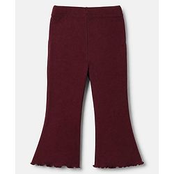 Bonfino Cotton Knit Port Royale Full Sleeves Oversized Winter Sweatshirt and Pyjama Set with Bow Print - White & Brown