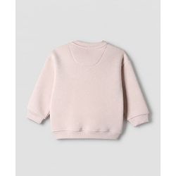 Bonfino Knit Winter Wear Suit with Full Sleeves and Floral Embroidery in Light Pink