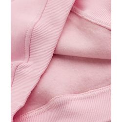 Bonfino Cotton Blend Knit Winter Wear Suit with Full Sleeves and Heart Print in Pink