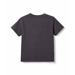 Bonfino Marvel 100% Cotton Single Jersey Knit Half Sleeves T-Shirt & Shorts Set With Marvel Graphic - Grey