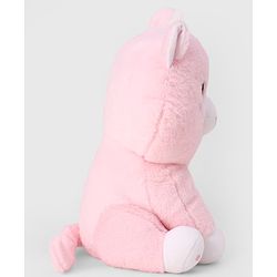 Bonfino Plush Cat Soft Toy 30 cm - Pink| Ultra Soft & Cuddly|Plush Snuggle Companion| Lightweight & Travel Friendly| BIS Certified| Ideal Gift for Babies & Kids| Home & Car Decor