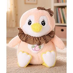 Bonfino Plush Chick Soft Toy 30 cm - Pink| Ultra Soft & Cuddly|Plush Snuggle Companion| Lightweight & Travel Friendly| BIS Certified| Ideal Gift for Babies & Kids| Home & Car Decor