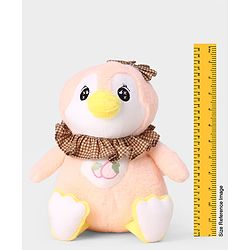 Bonfino Plush Chick Soft Toy 30 cm - Pink| Ultra Soft & Cuddly|Plush Snuggle Companion| Lightweight & Travel Friendly| BIS Certified| Ideal Gift for Babies & Kids| Home & Car Decor
